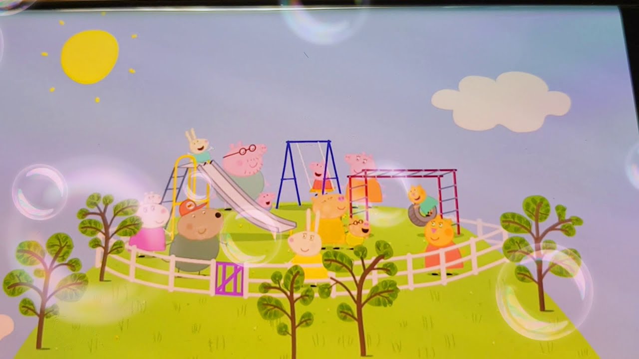 Peppa Pig The Playground Bubbles YouTube
