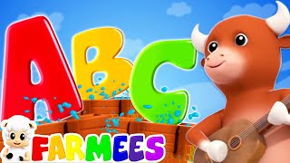 abc song alphabet song a to z song nursery rhymes kids songs for preschoolers by farmees