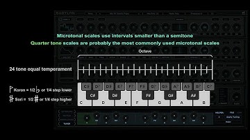 BABYLON Synthesizer - Tuner Section Explained | Microtonal Scales