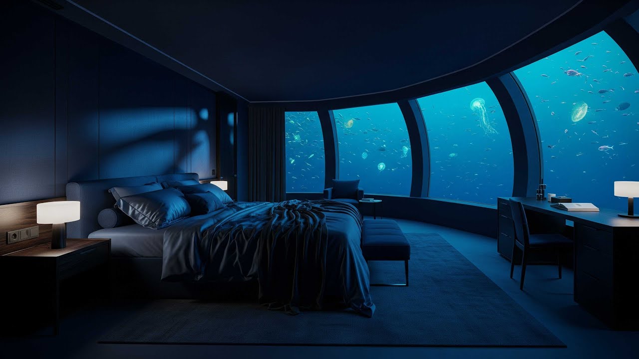 Abyssal Silence: Deep Sea Bubbles & Oceanic Frequency for Total Focus 🌊 [4K]