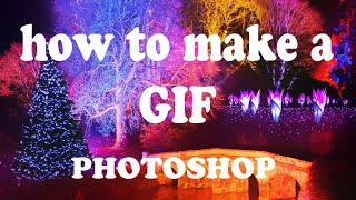 Christmas sparkle gif in photoshop by pradip sharma. screenshot 3