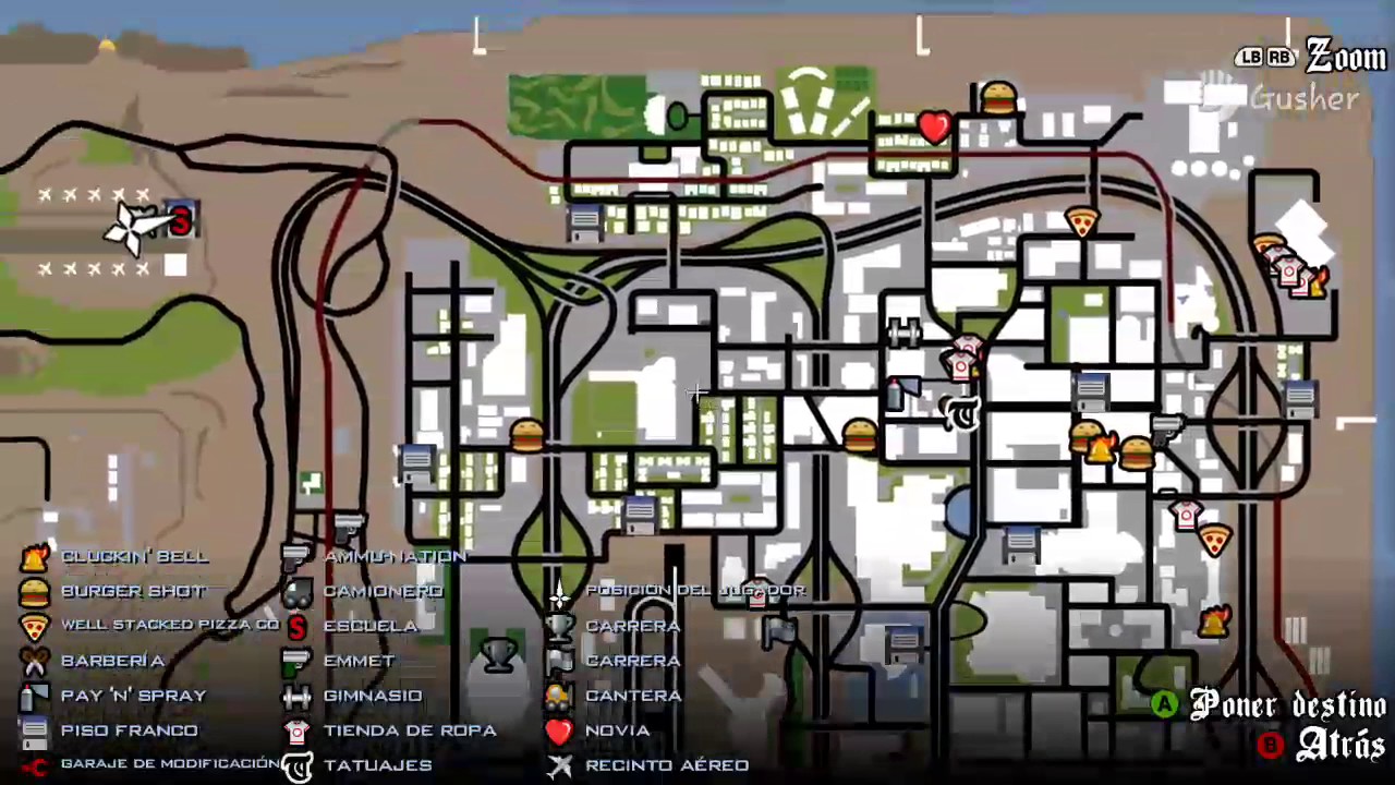 Карта подков гта са