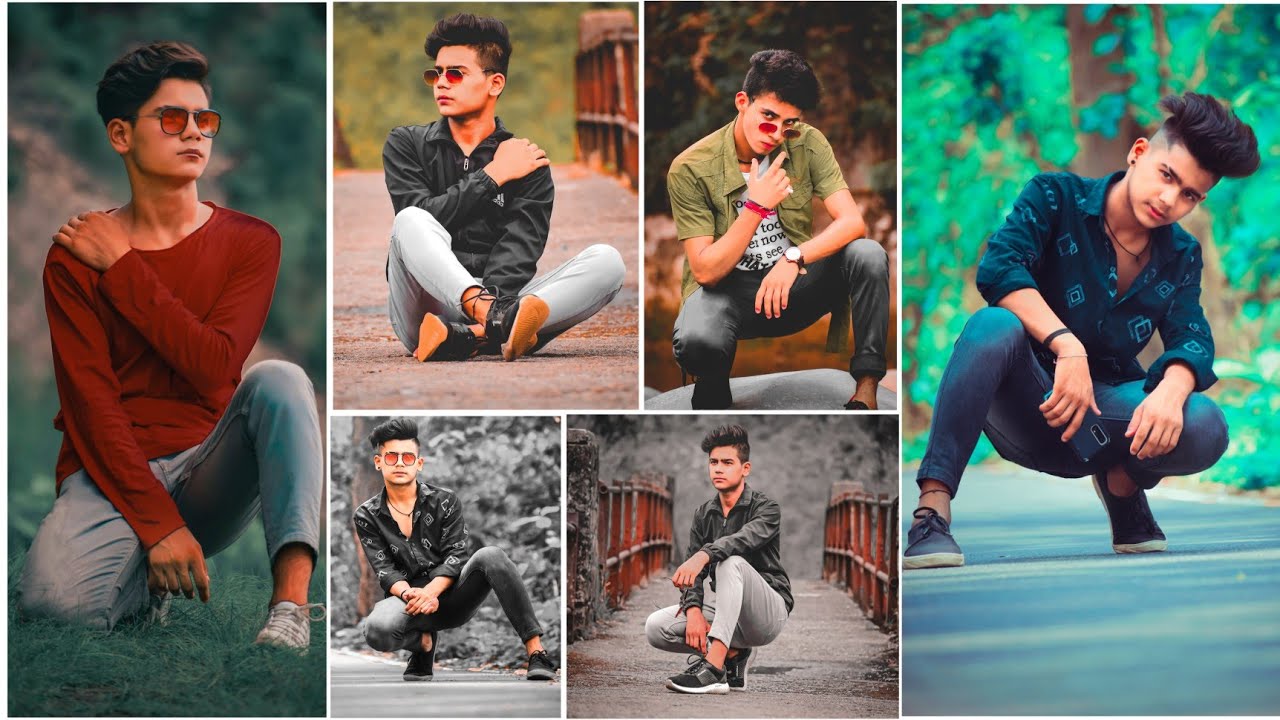 Premium Photo  Portrait of young stylish indian man model pose in street