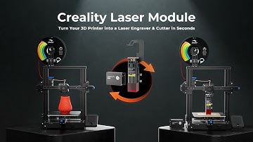 Creality Laser Module Let You Enjoy Both 3D Printing and Engraving with Less Money