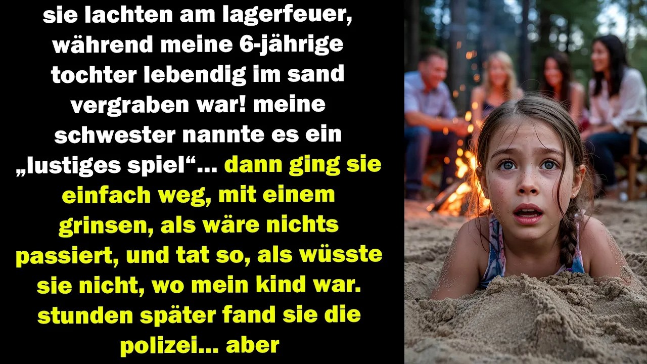 meine tochter lag lebendig im sand vergraben und meine schwester nannte es ein „lustiges spiel...