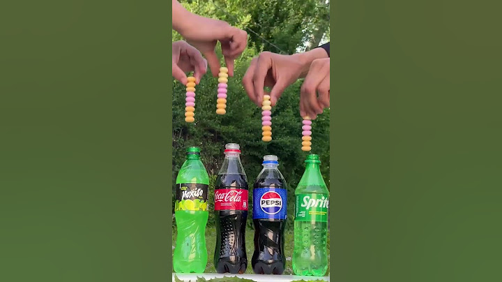 Fanta vs coca vs pepsi vs sprite vs mentos #youtubeshorts #shorts #viral