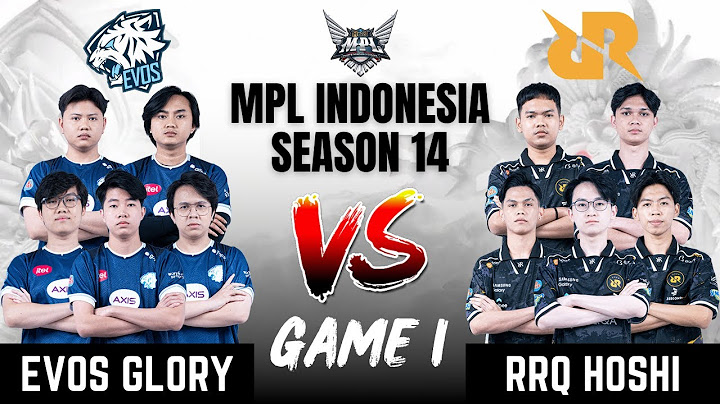 EVOS VS RRQ | EVOS GLORY vs RRQ HOSHI GAME 1 | MPL ID S14 | ENGLISH - Week 7 Day 2