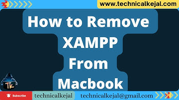 How To Remove XAMPP From Mac | Uninstall XAMPP | XAMPP