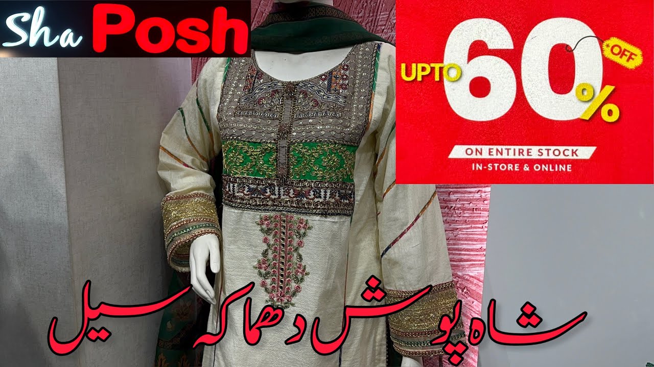 Sha Posh Up To 60% Off | Sha Posh Eid Sale 💕 Sha Posh Sale ❤️
