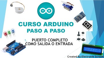 Uso de puertos en Arduino | Curso arduino paso a paso #3