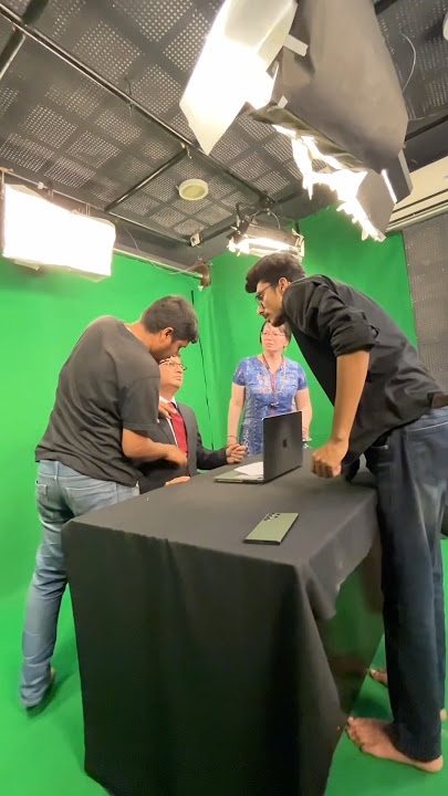Getting Ready for Green Screen Shoot #greenscreen #filmmaking #actor #bollywoodactor #acting #studio