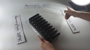 HDD plastiek verpakking MPK Memorypack MPKHDDL2 + MPKHDDB2