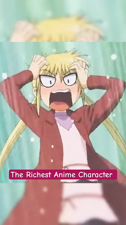 The Richest Anime Character