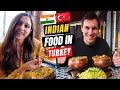 INDIAN Food in TURKEY! TRYING Indian Food for the FIRST TIME in ISTANBUL!