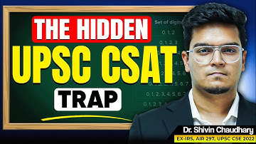 Why Many Aspirants Struggle With CSAT (And How to Improve) | Dr. Shivin Chaudhary