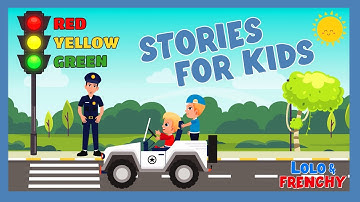 Learn Colors With Traffic Lights For Kids 🚦 Why  Are Traffic Lights Colors RED🔴YELLOW🟡AND GREEN🟢