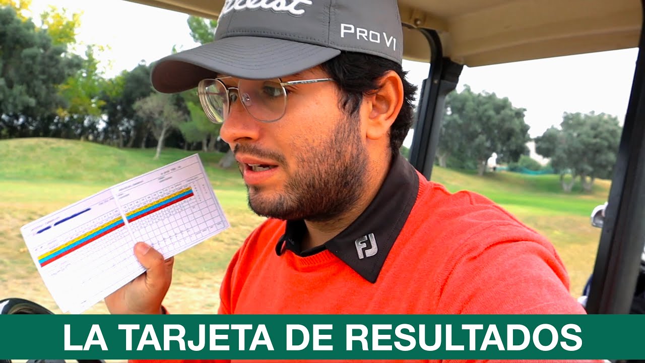 Rellenar la TARJETA de RESULTADOS en el PRIMER TORNEO de GOLF y cuando LEVANTAR BOLA en STABLEFORD