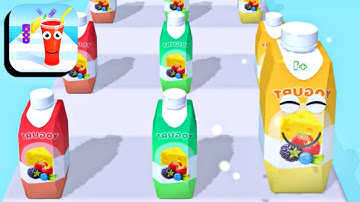 Juice Run 🍹🥤🧃 All Levels 157-158 Gameplay (iOS,Android)