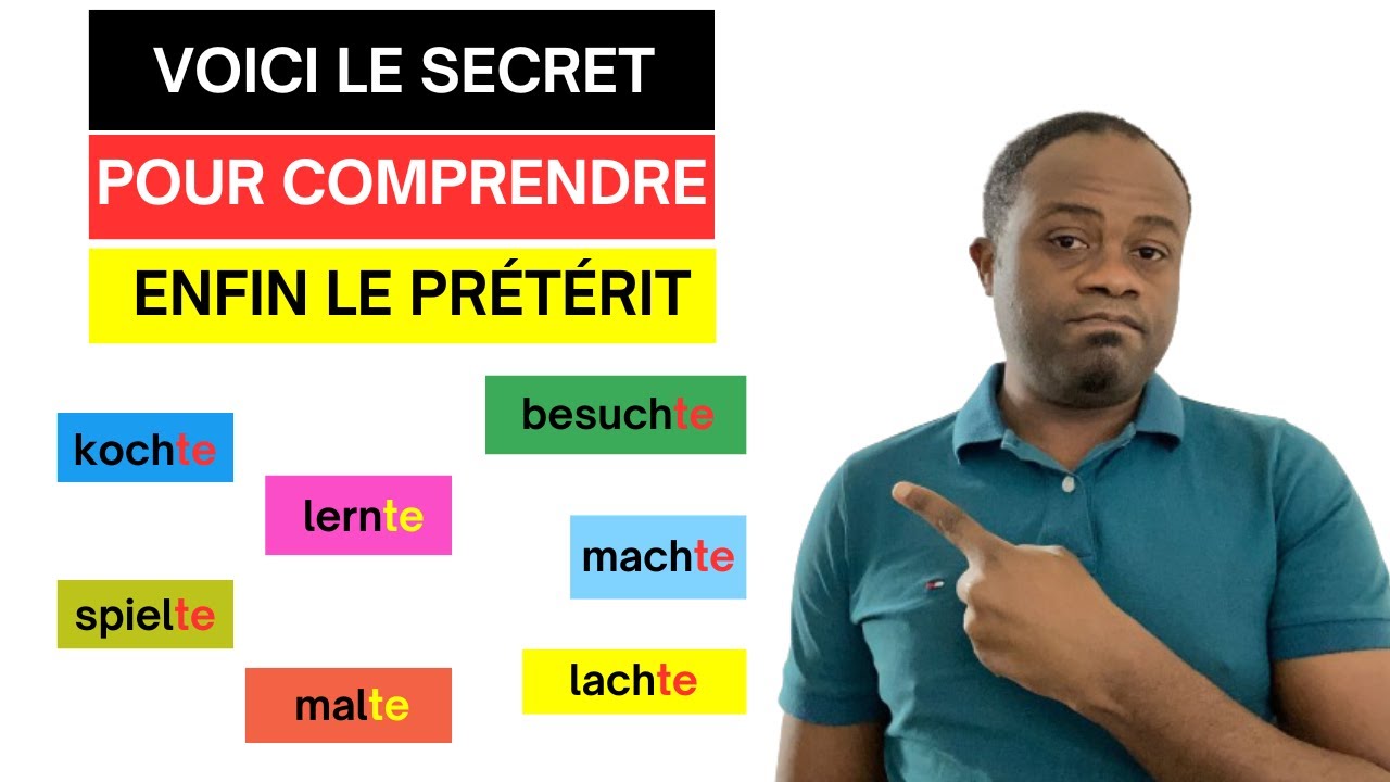 Voici le SECRET que tu ne connais pas sur le PRÉTÉRIT des VERBES FAIBLES