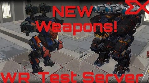 REDEEMER, GUST AND VORTEX - WR Test Server 3.5.0 - Prototype Weapons!