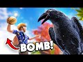 Throwing BOMBS at the GIANT CROW! - Grounded