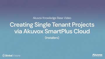 Creating Single Tenant Projects on Akuvox Installer Cloud