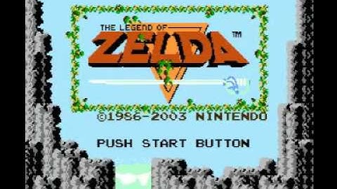 Legend of Zelda, The (NES) Music - Dungeon Theme