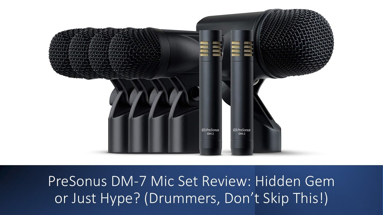 PreSonus DM-7 Mic Set Review: Hidden Gem or Just Hype