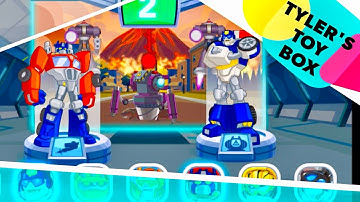 Transformers Rescue Bots: Disaster Dash #1 Kids Playing Video Games