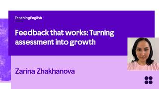 Feedback that works: Turning assessment into growth