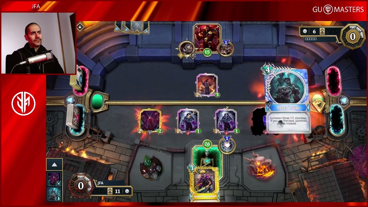 Nether Death y Guardian Nature en Underdog - Gods Unchained