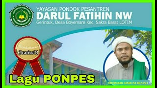 Lagu PONPES DARUL FATIHIN NW GERINTUK