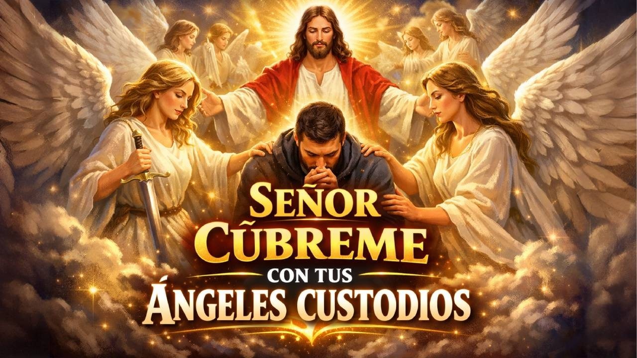 SEÑOR, CÚBREME CON TUS ÁNGELES CUSTODIOS 🙏 ORACIÓN DE PROTECCIÓN PODEROSA
