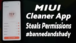 Xiaomi's MIUI Devices Include Banned Clean Master App From Cheetah Mobile & Steals Permissions screenshot 5