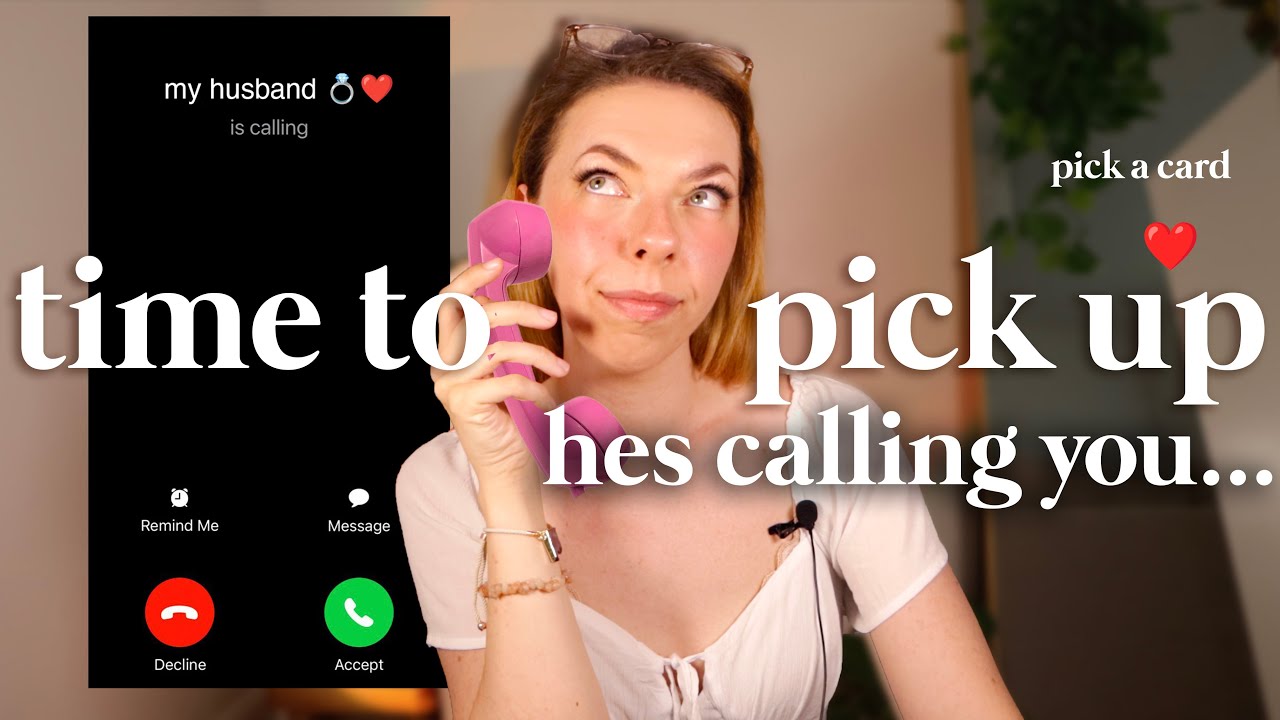 a *literal* phone call from your future husband 💍📞😍  PICK A CARD   personality, how you'll meet etc