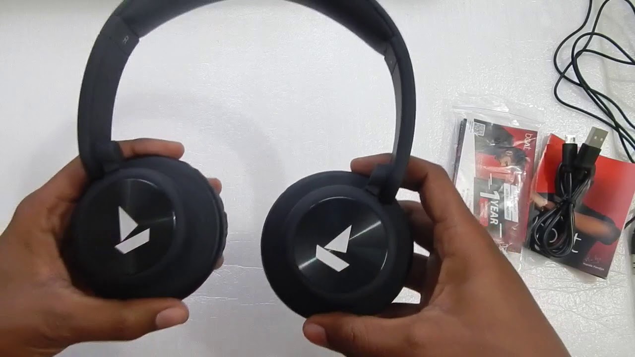 Boat Rockerz 450 Wireless Bluetooth Headphone Unboxing Review