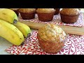 Muffins de Plátano y Avena