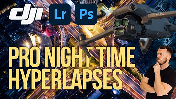 DJI Drones || How to shoot Professional & Cinematic Night Time Hyperlapse Complete Tutorial ||