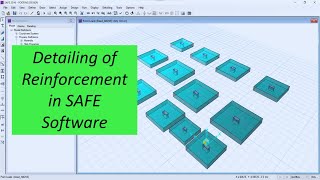 |[How to do  Detailing of Footing Reinforcement in SAFE Software]| screenshot 4