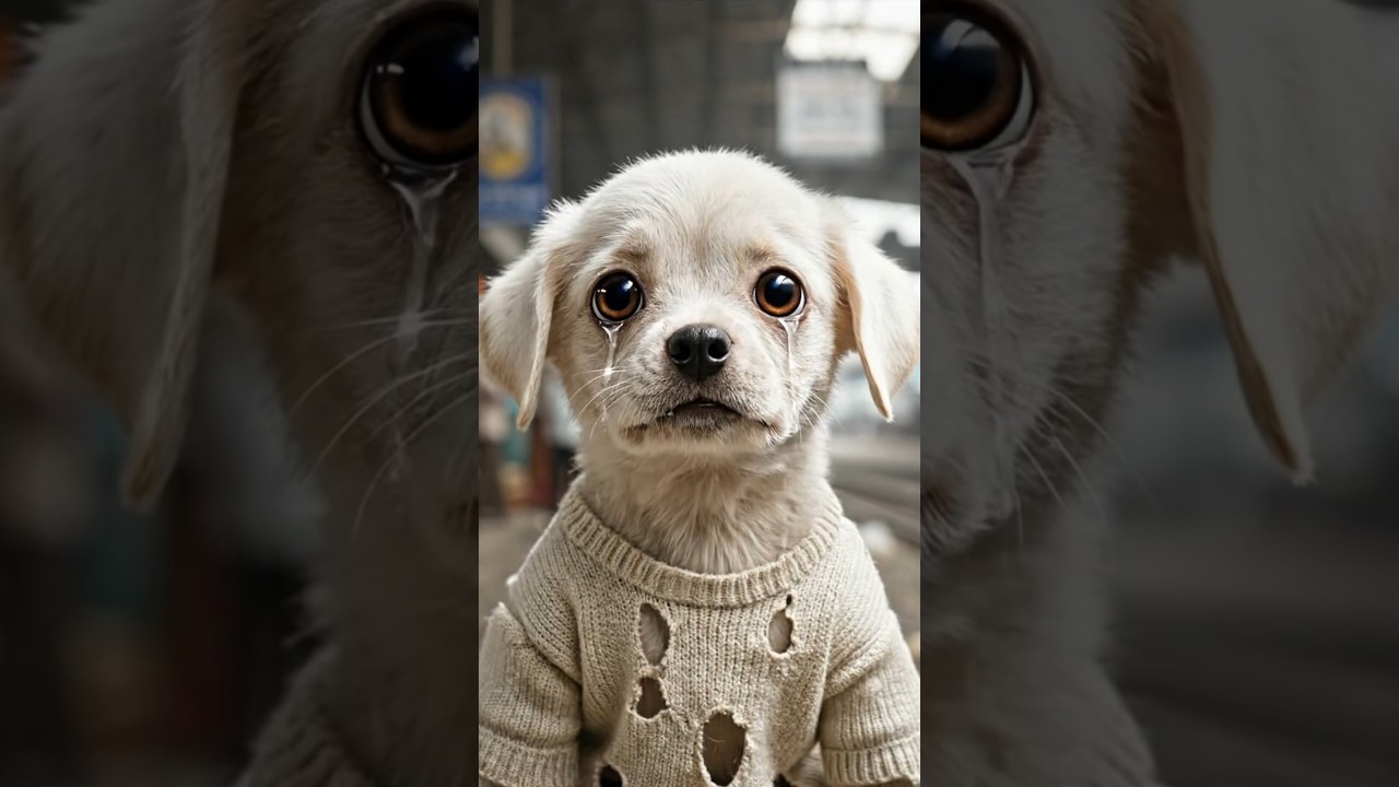 The poor puppy didn't have cash to buy train ticket so, his friends making fun of him #animahal