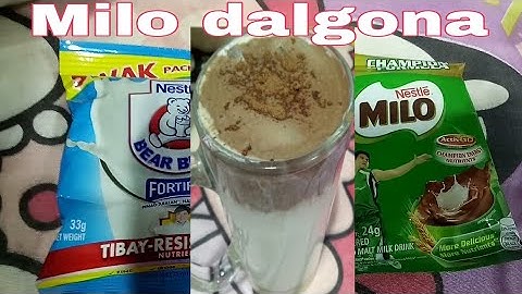 creamy milo dalgona recipe without mixer