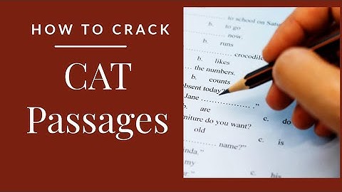 Master CAT VARC- Crack English Passages with Proven Tips & Example Walkthrough #catpreparation