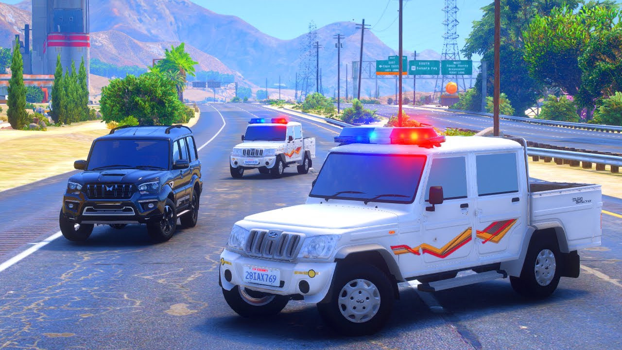 POLICE CAMPER CHASE SCORPIO IN GTA 5 BLACK SCORPIO #camper #scorpio ...