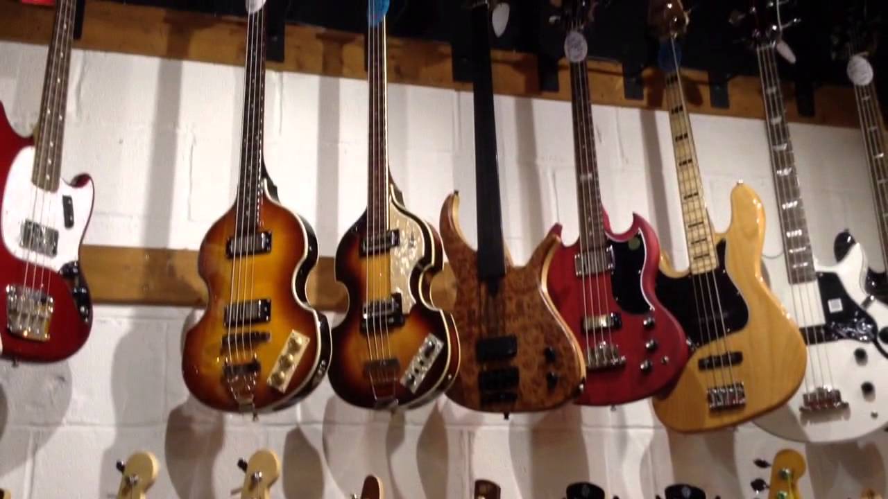 Mansons guitar shop in Exeter, UK YouTube