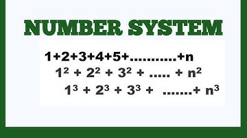 Sum of  natural numbers| Sum of odd and even nos.| Squares & Cubes of natural, odd &even numbers|