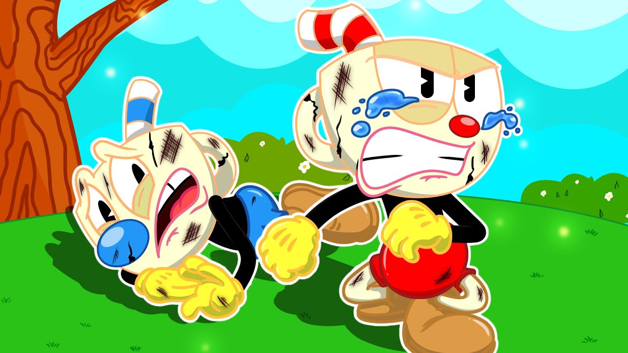 Sorry My Brother!! Cuphead Can't Save Mugman | Cuphead Animation