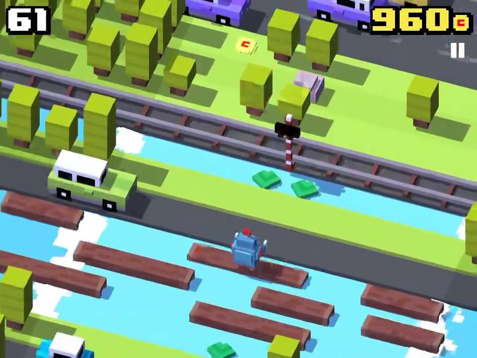 Crossy Road's Robot - YouTube