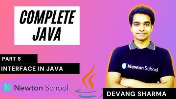 Complete Java- Freshman to Professional Developer: Part 8 - Interface in Java