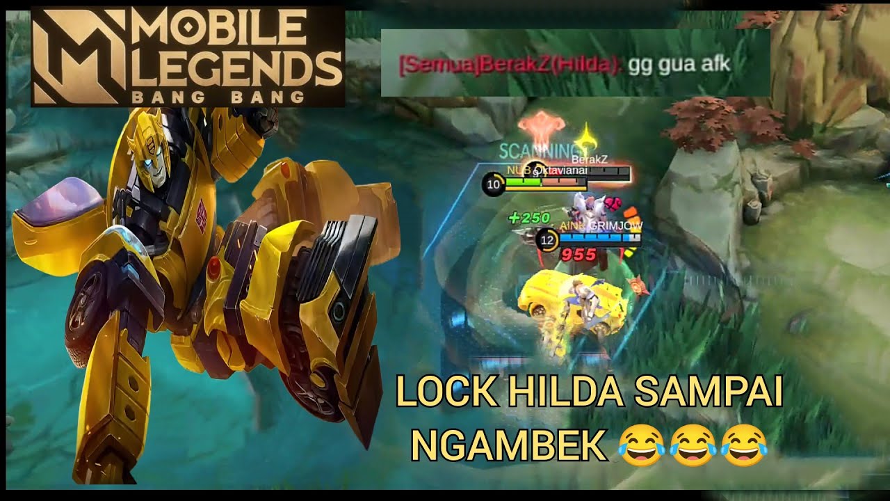 TUTORIAL X-BORG EXP LANE MECHANIC WITH HILDA FOR WINNER 2023 - MOBILE LEGENDS