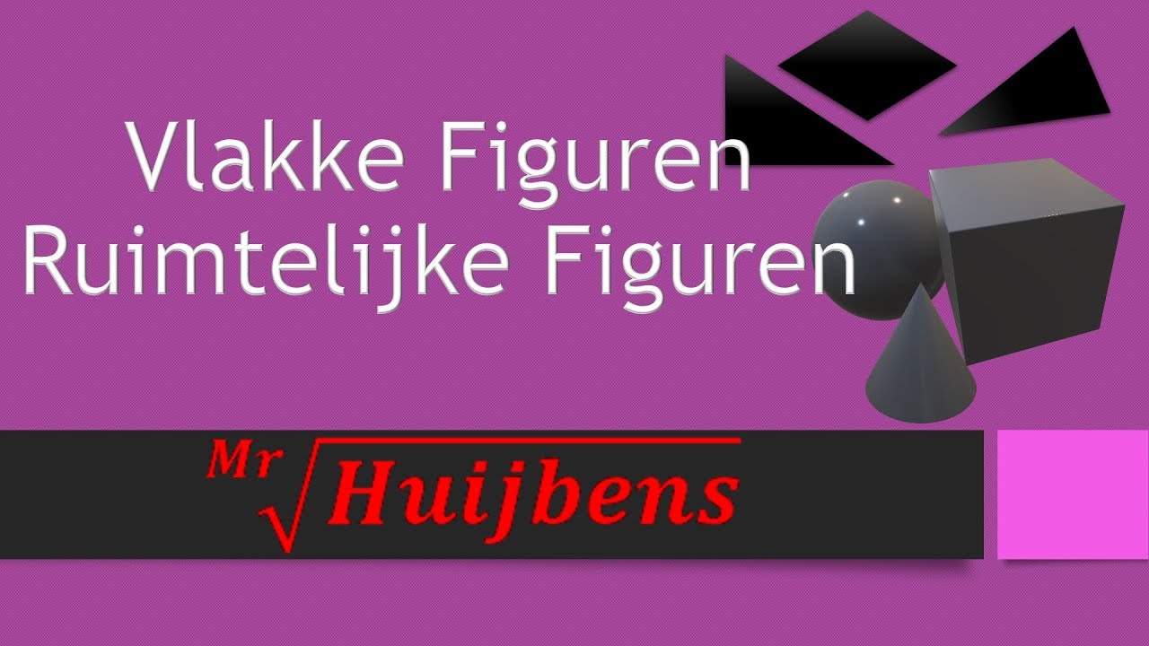 Vlakke en Ruimtelijke figuren - Raad het Figuur - YouTube
